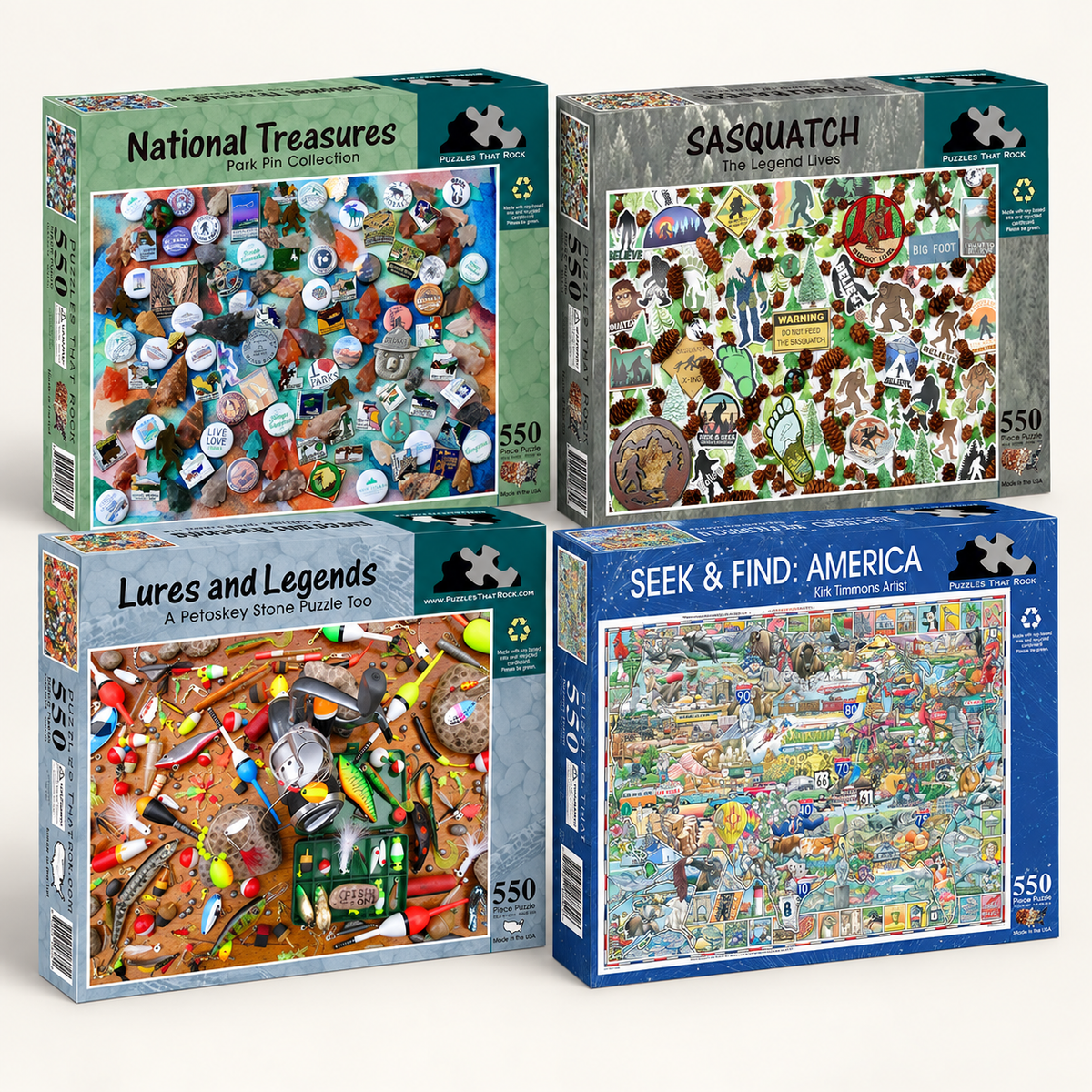 American Adventures Puzzle Bundle