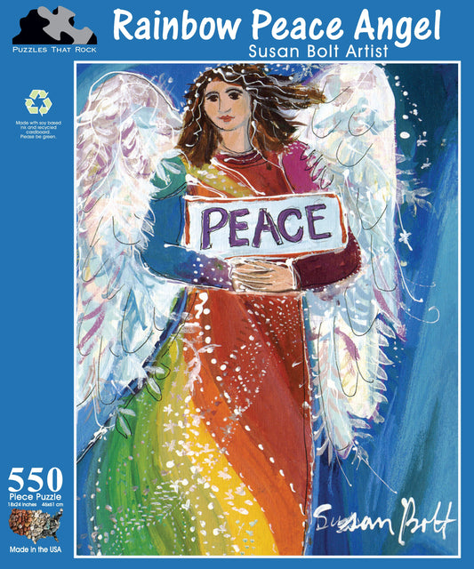 Rainbow Peace Angel