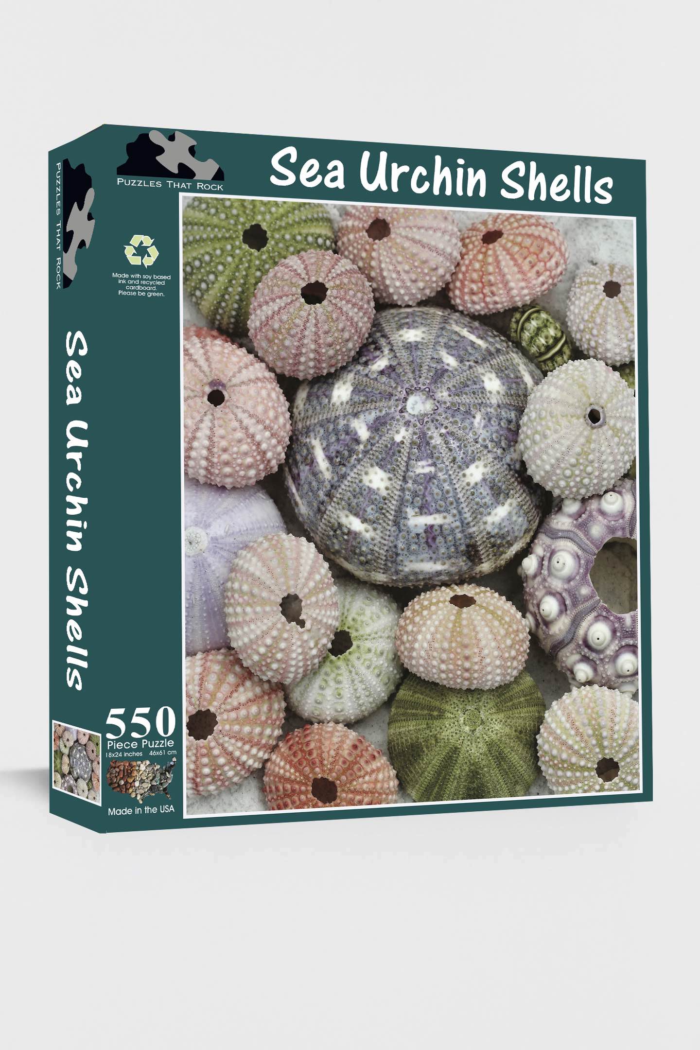 Sea Urchin Puzzle | Ocean-Inspired Nature Jigsaw for Adults