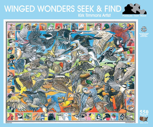 Winged Wonders Seek & Find