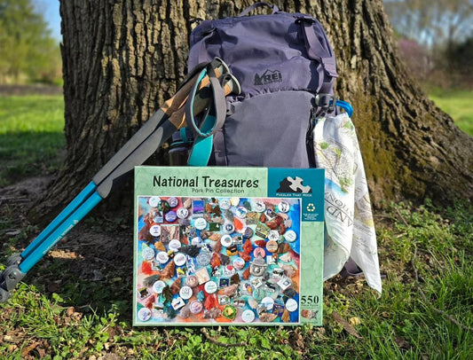 National Treasures Park Pins
