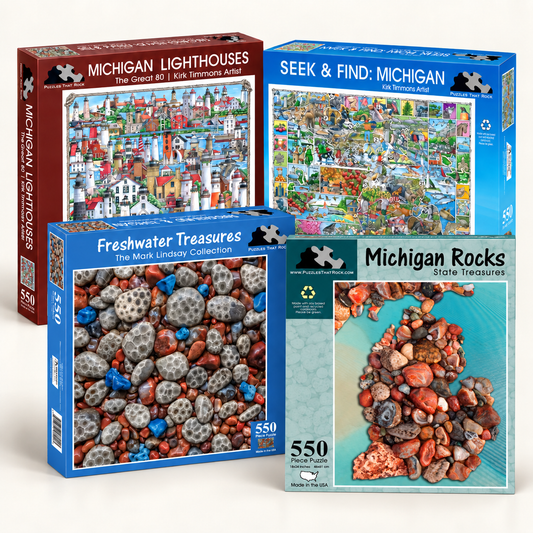 Discover Michigan Puzzle Bundle