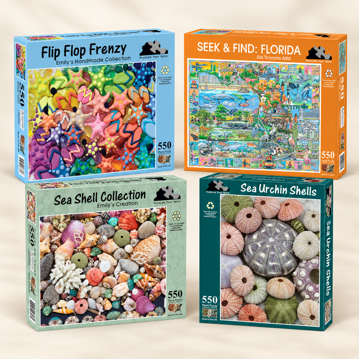 Florida Puzzle Bundle - 4 Puzzles