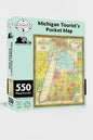 Michigan Tourist's Pocket Map