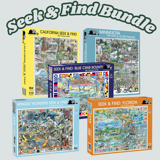 Seek & Find Bundle - 5 Puzzles